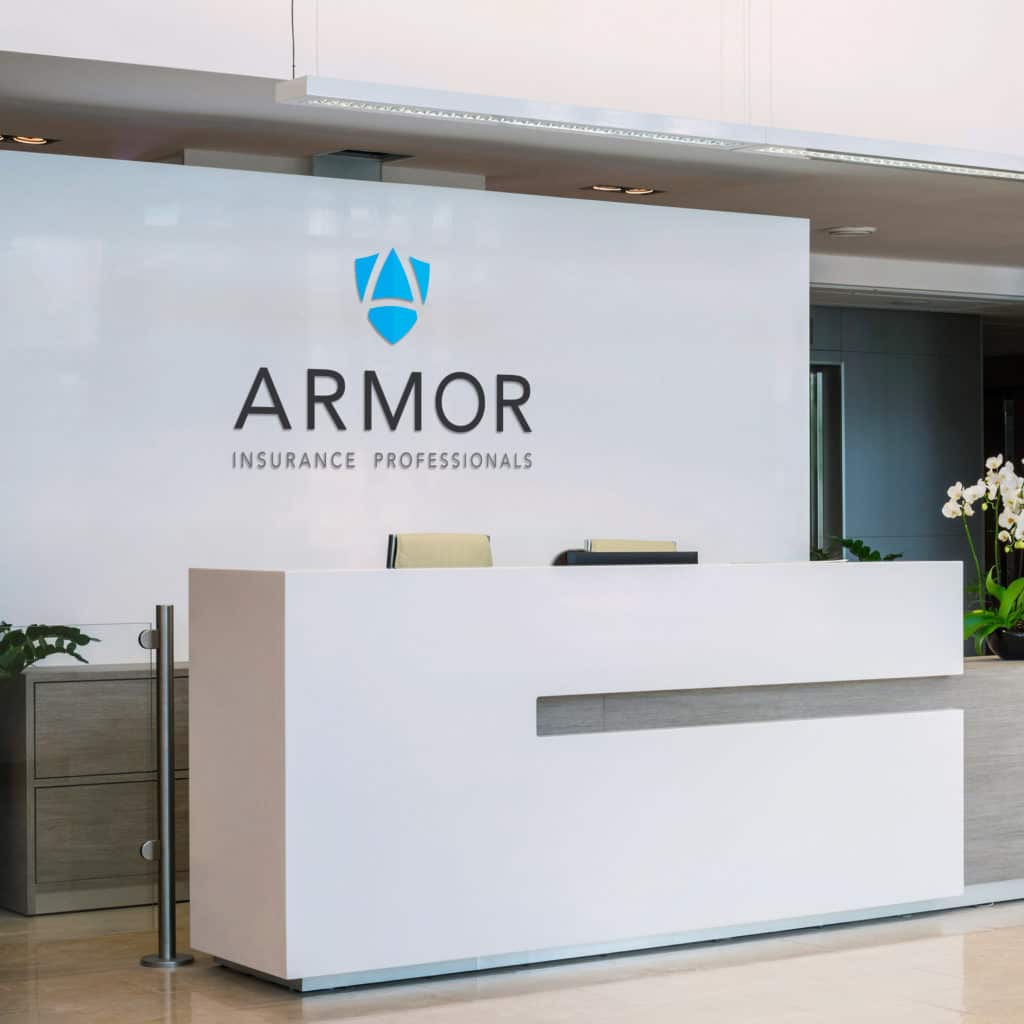 signage design Armor Insurance